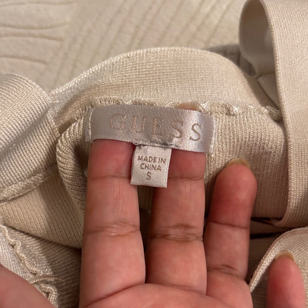 Guess Ivory Knitwear